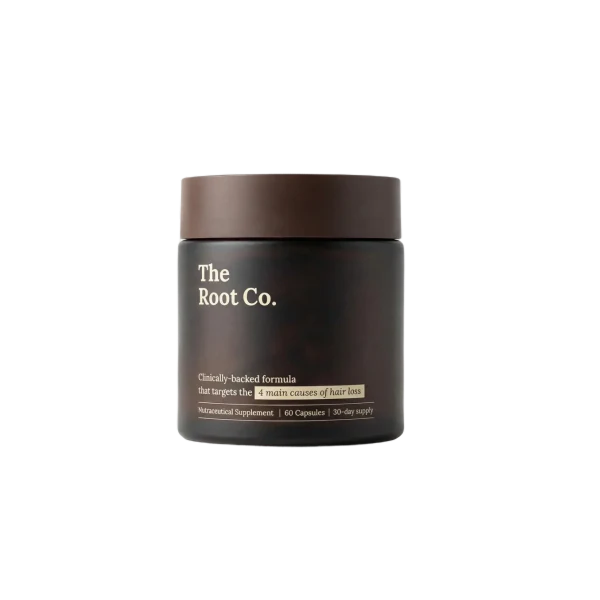 The Root Co. Hair Vitamin 30-day supply, one jar of 60 capsules