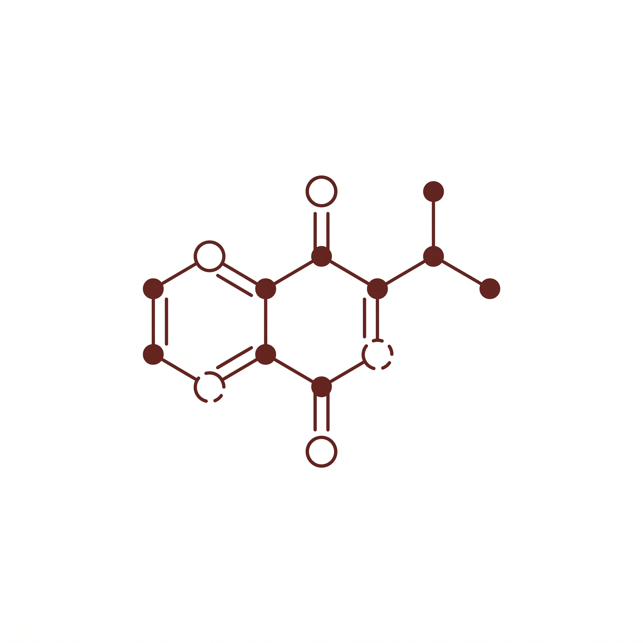 Pau d’arco molecular diagram