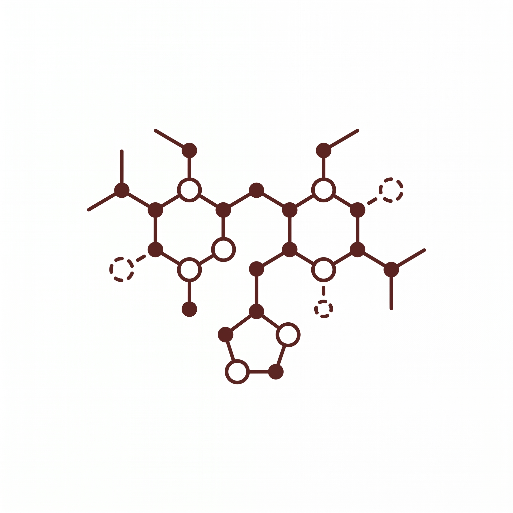 Olive leaf molecular diagram